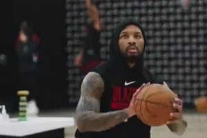 赛季报销的球员参赛也是罕见！利拉德正备战全明星三分球大赛！