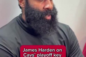 骑士季后赛的关键在于？哈登：防守！进攻不担心！防守能带动转换